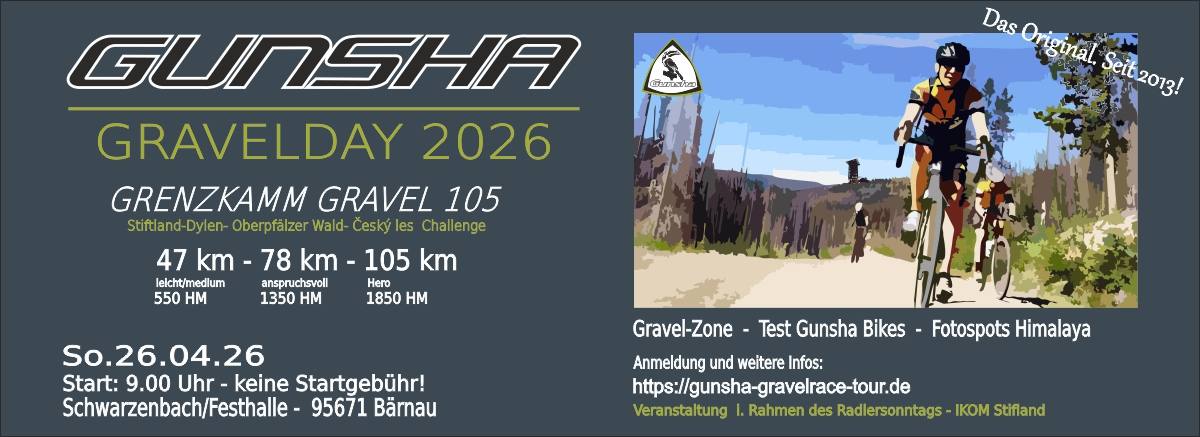 Gunsha Gravel Day / Grenzkamm Gravel 105