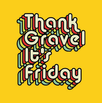Thank Gravel It's Friday logo