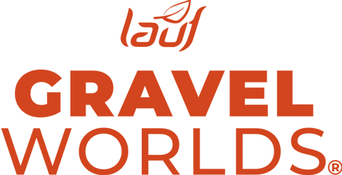 Gravel Worlds logo
