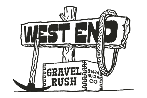 West End Gravel Rush logo